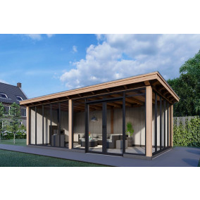 Trendhout | Buitenverblijf Florence | 7800 x 4250 x 2600 mm